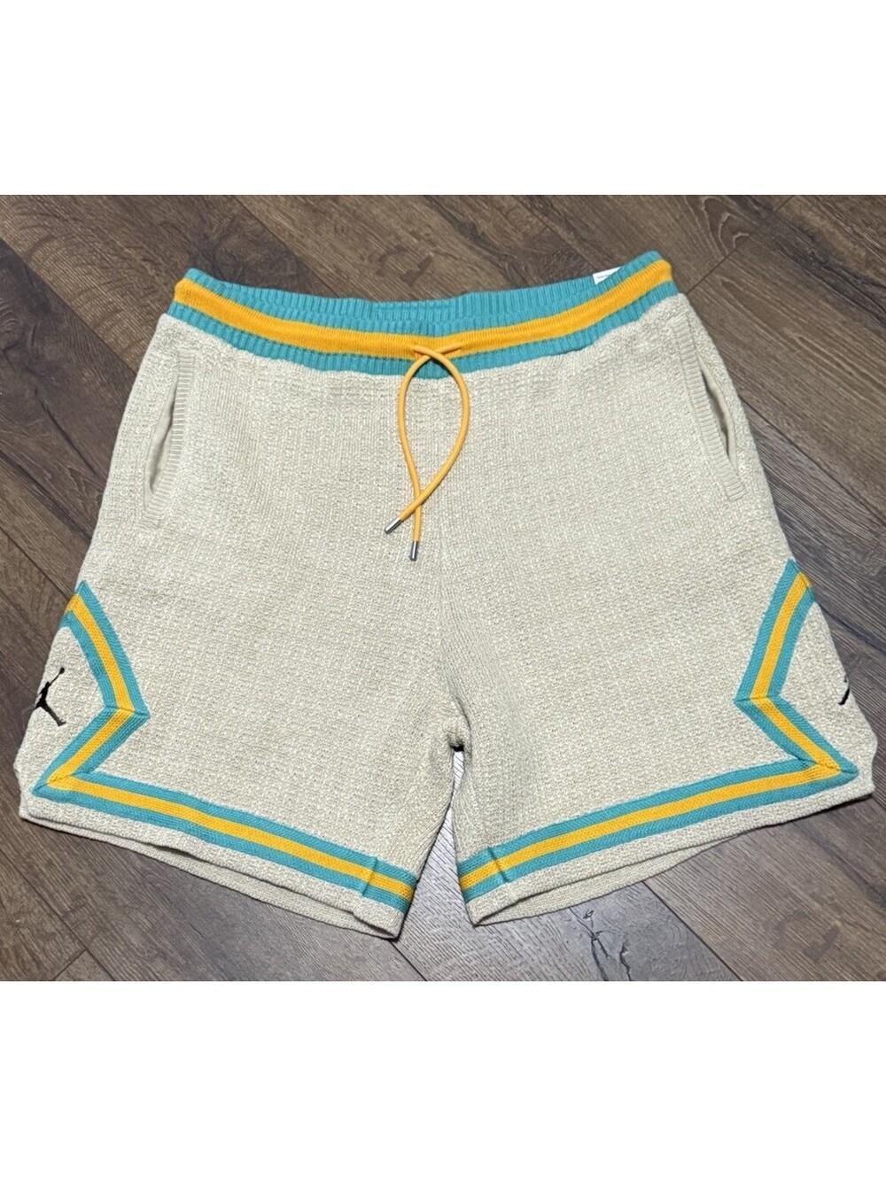 Jordan x UNION x Diamond Shorts Baroque Brown/Teal Size XL